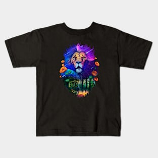 space lion Kids T-Shirt